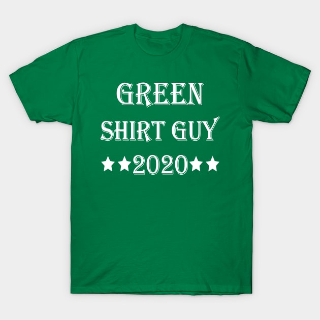 Green shirt guy T-Shirt by Work Memes